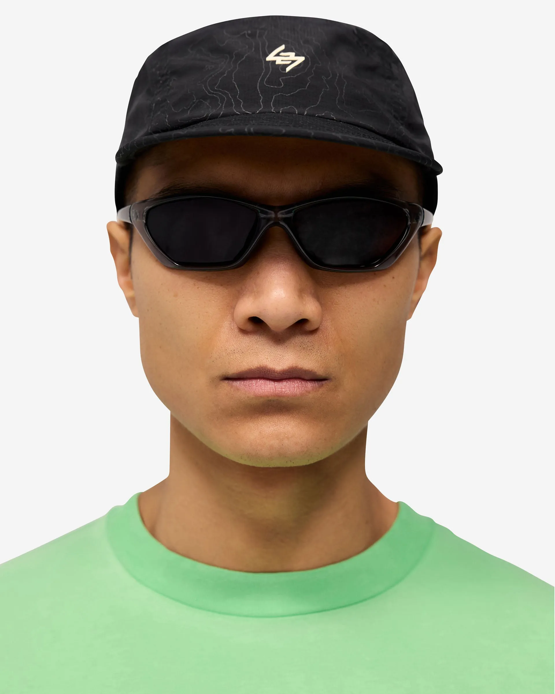 247 Contour Run Cap - Black