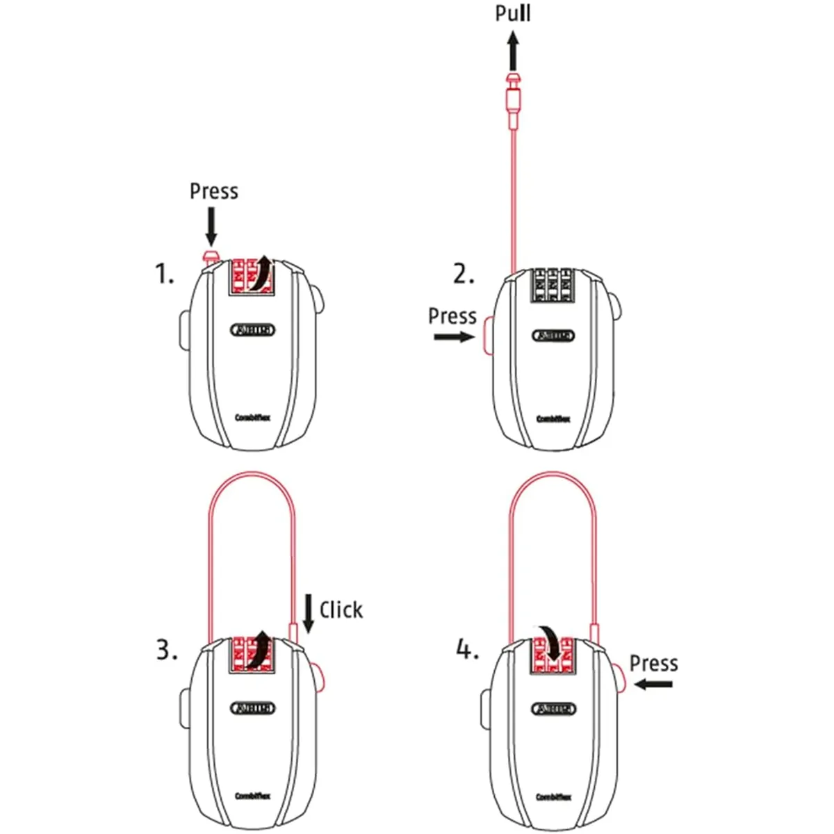 Abus CombiFlex Rest 105, 105cm