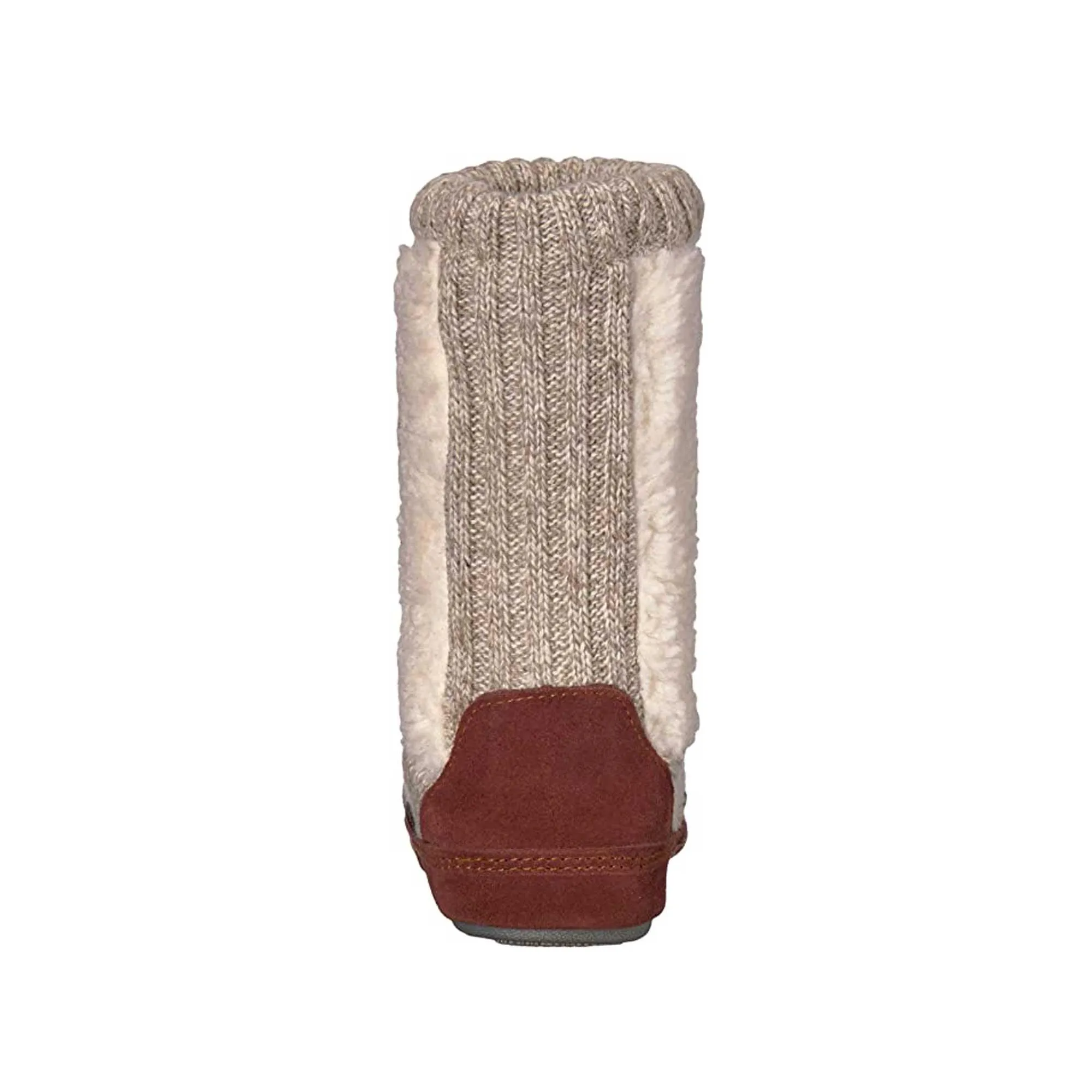 Acorn Kid's Slouch Boot Slippers - Comfort Buff Popcorn, K1/2 | A18703ACC1-2