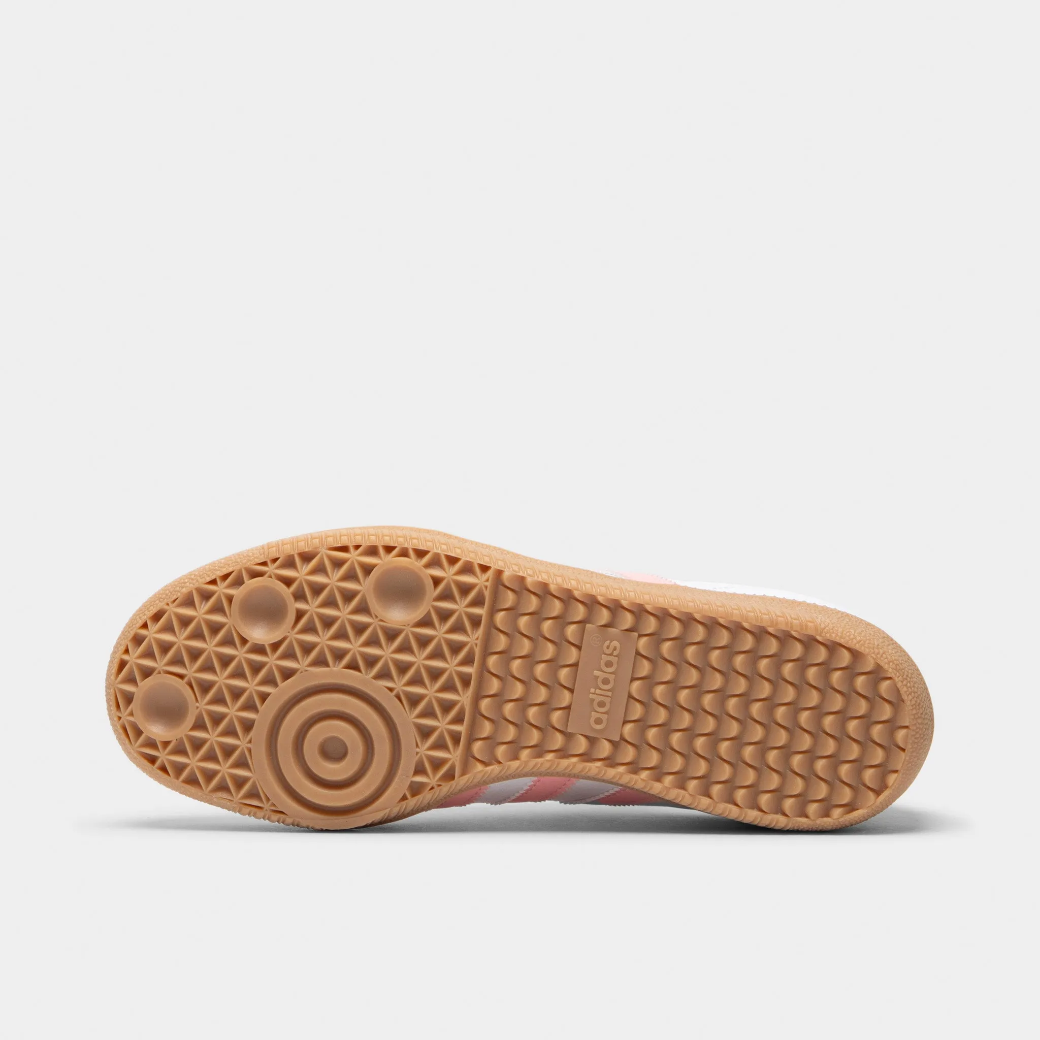 adidas Juniors' Samba OG Footwear White / Semi Pink Spark - Gum