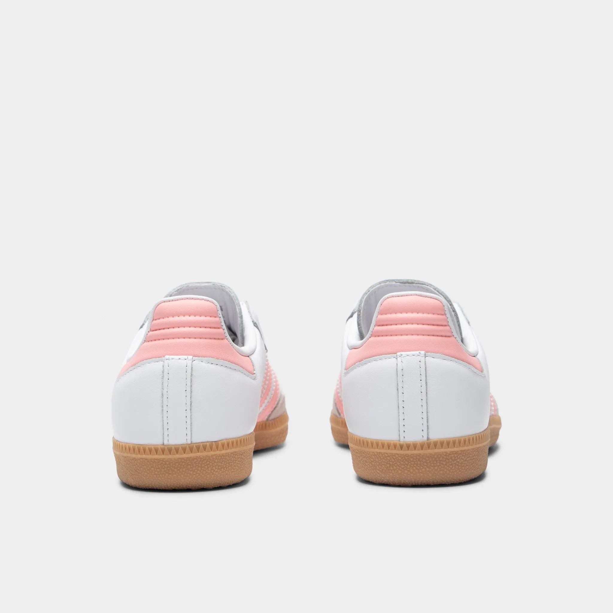 adidas Juniors' Samba OG Footwear White / Semi Pink Spark - Gum