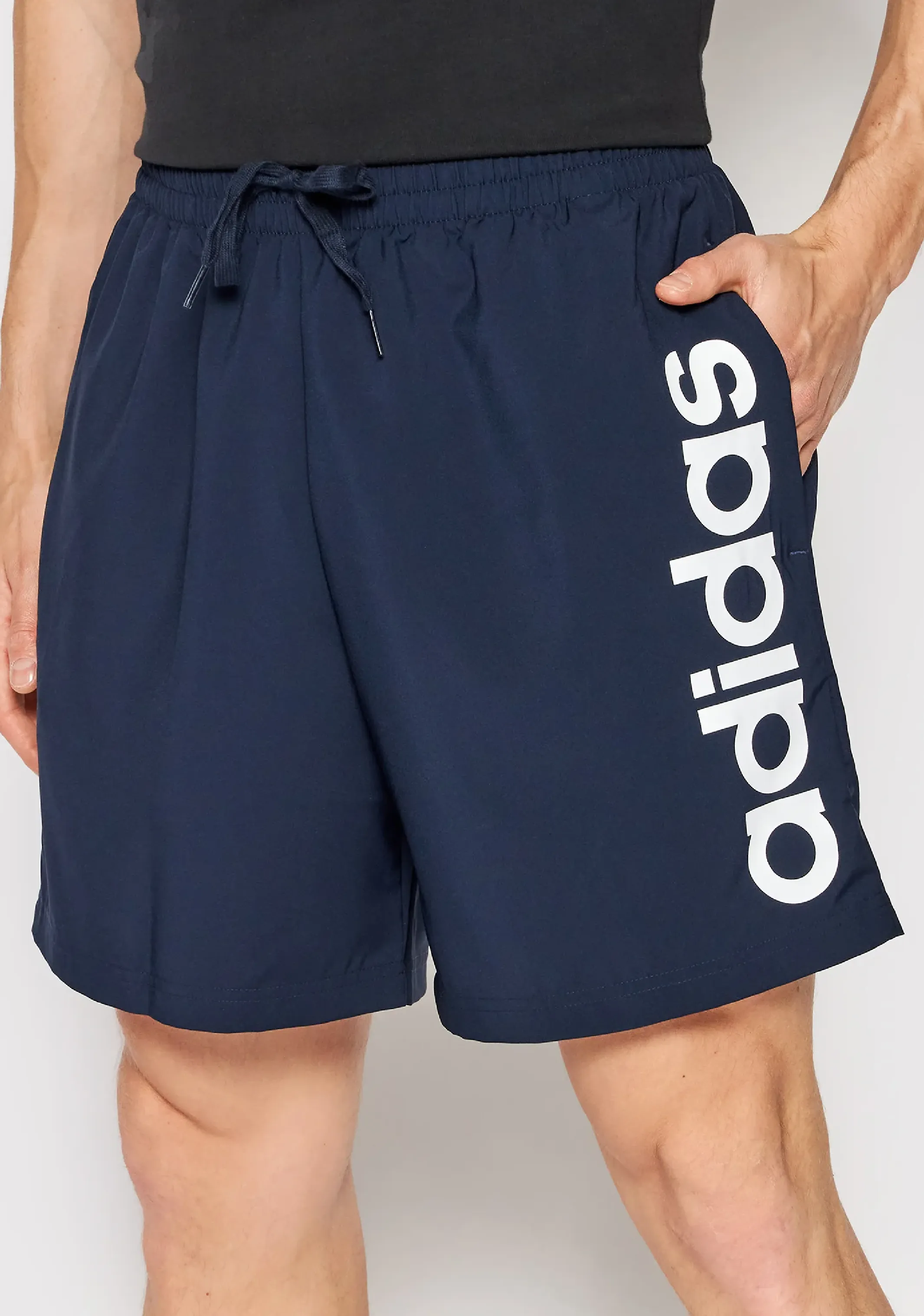 Adidas Men’s Linear Logo Chelsea Short Navy