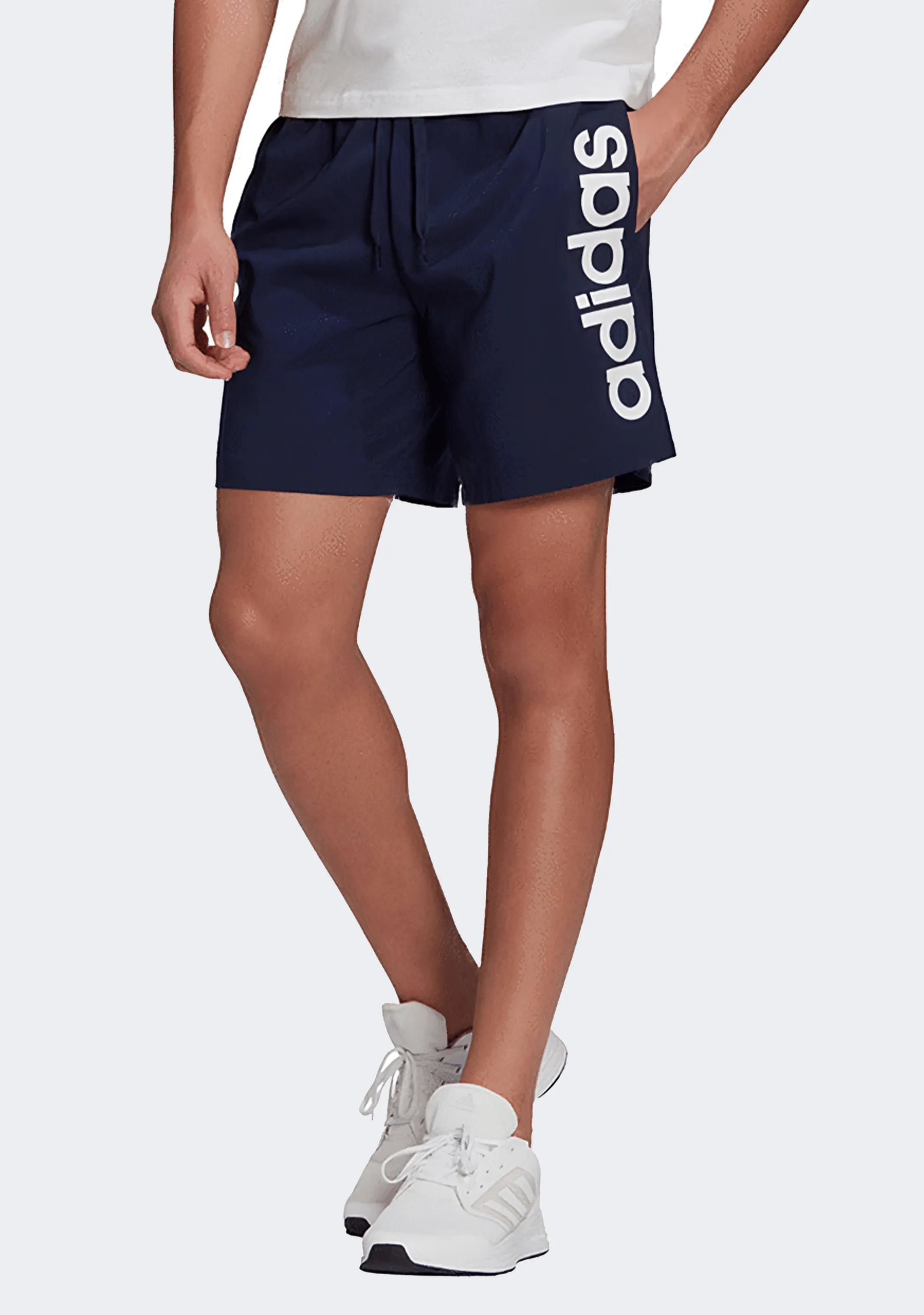 Adidas Men’s Linear Logo Chelsea Short Navy