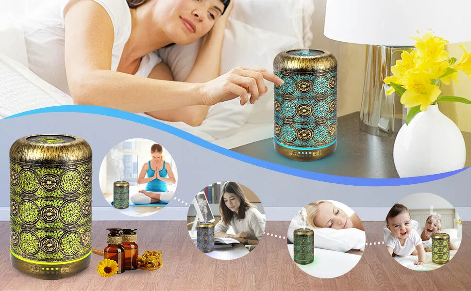 Air Care Humidifier Vintage Metal Design