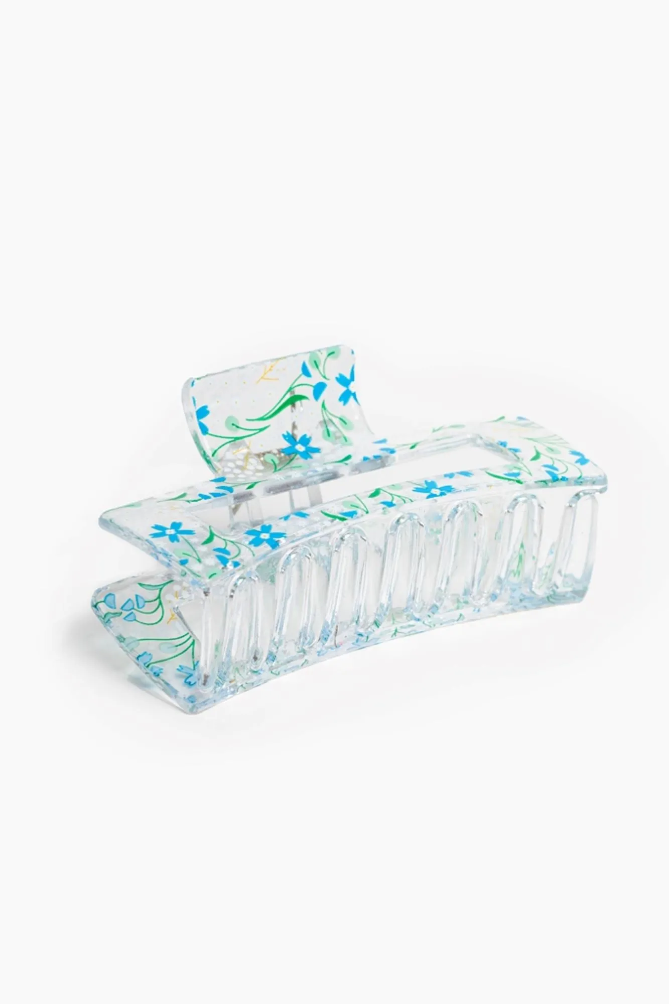Antler Forget Me Nots Claw Clip