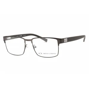 Armani Exchange Men's Eyeglasses - Dark Matte Gunmetal Rectangular | 0AX1019L 6089