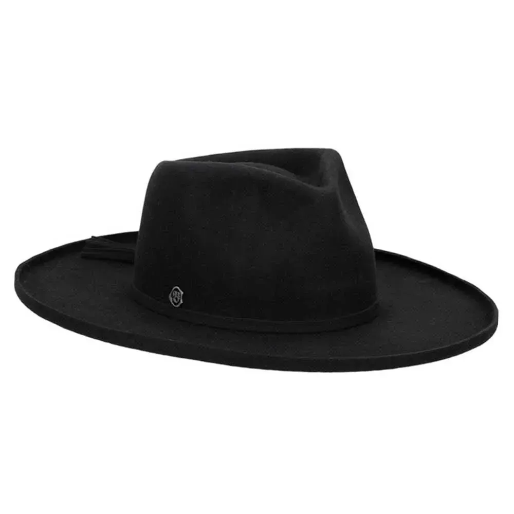 Biltmore Revel Heart - Womens Wide Brim Fedora Hat (Closeout)