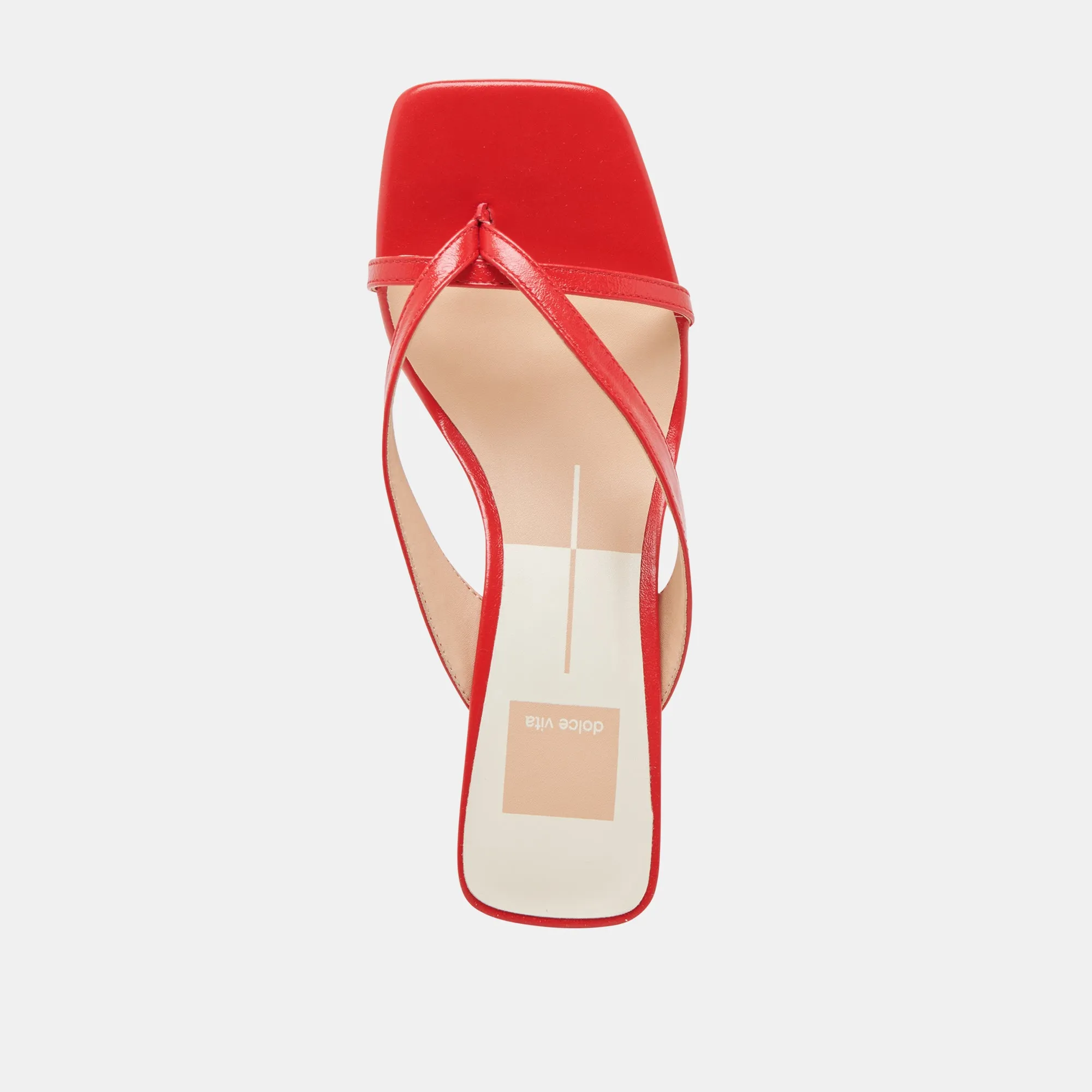 BREVEL WIDE HEELS CHILI LEATHER