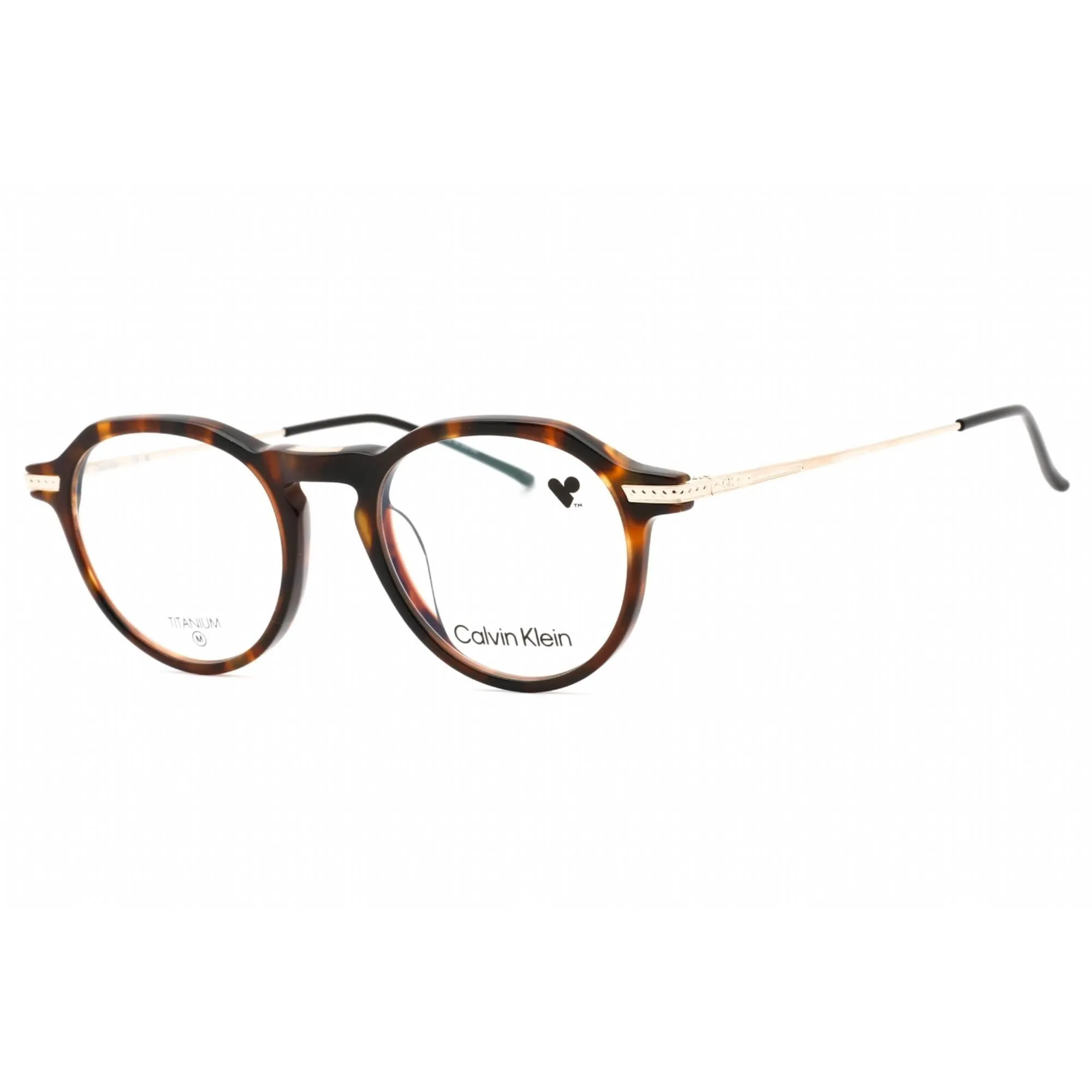 Calvin Klein Men's Eyeglasses - Brown Havana Fixed Nose Pads Frame | CK23532T 220