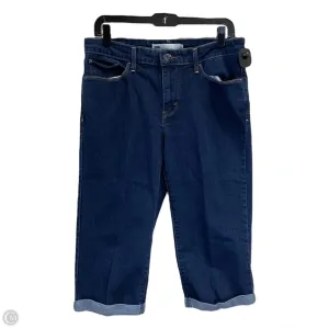 Capris By Levis In Blue Denim, Size: 10