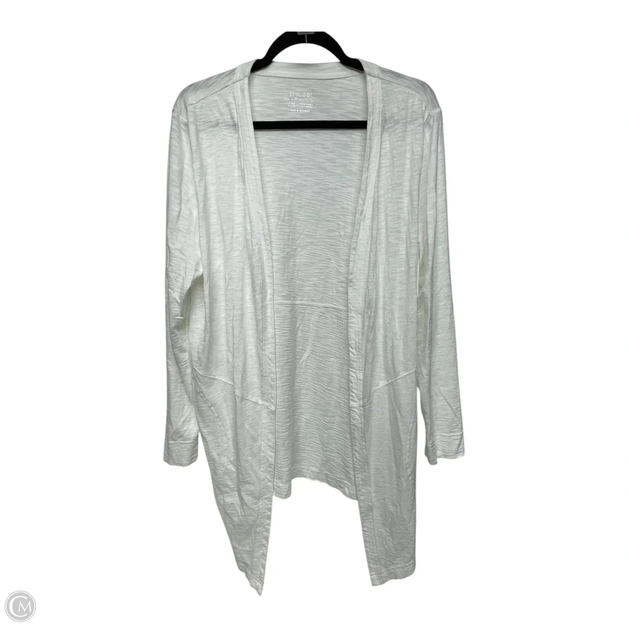 Cardigan By Chicos In White, Size: L