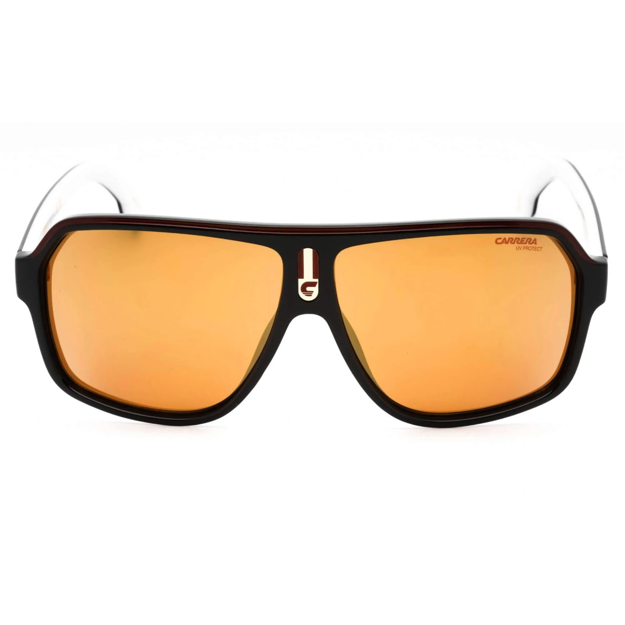 Carrera Men's Sunglasses - Black Red Gold Plastic Navigator Frame | 1001/S 0OIT 00