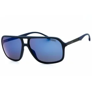 Carrera Men's Sunglasses - Blue Plastic Aviator Shape Frame | CARRERA 8035/SE 0PJP XT