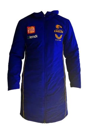 Castore Mens West Coast Eagles Padded Jacket <BR> TM0481