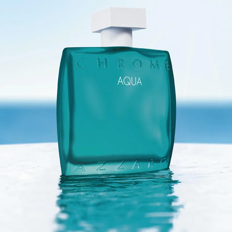 Chrome Aqua 3.4 oz EDT for men