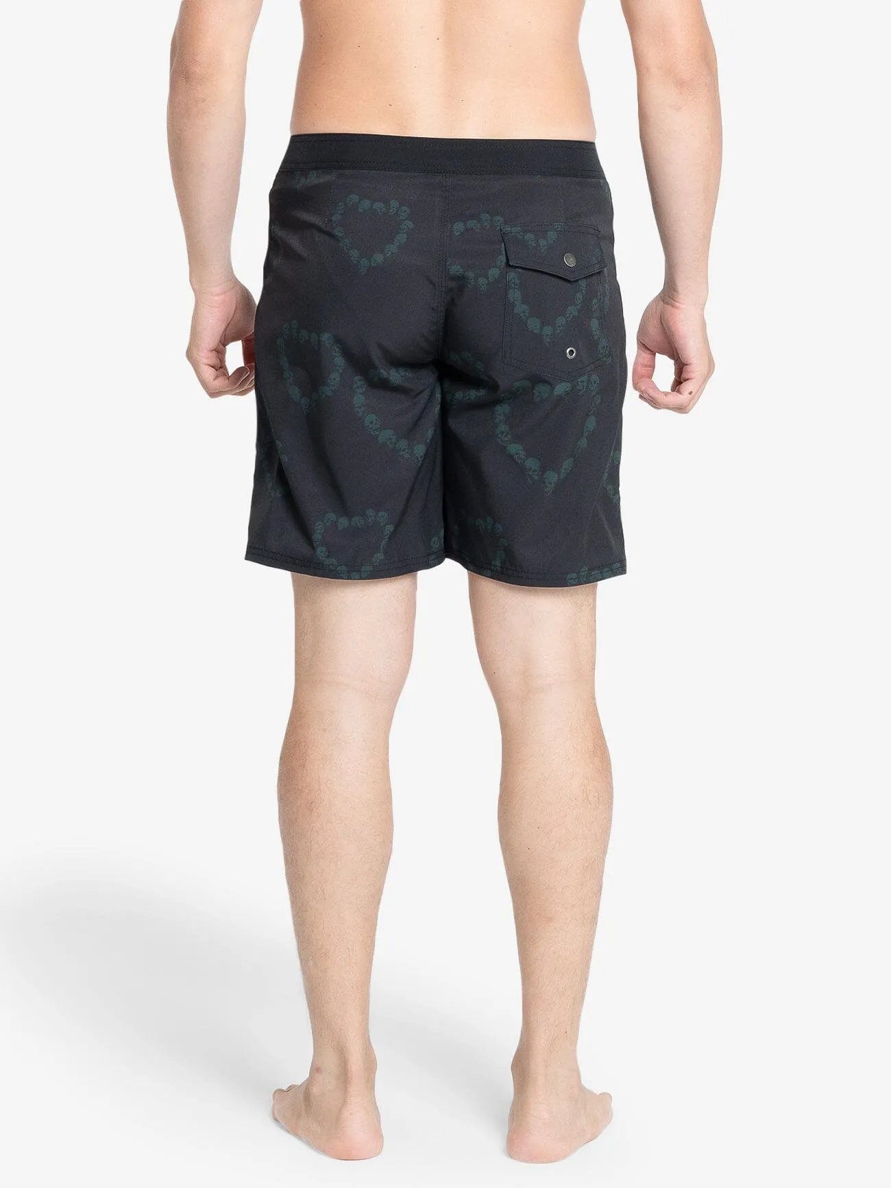 Controlled Damage Boardshort - Black