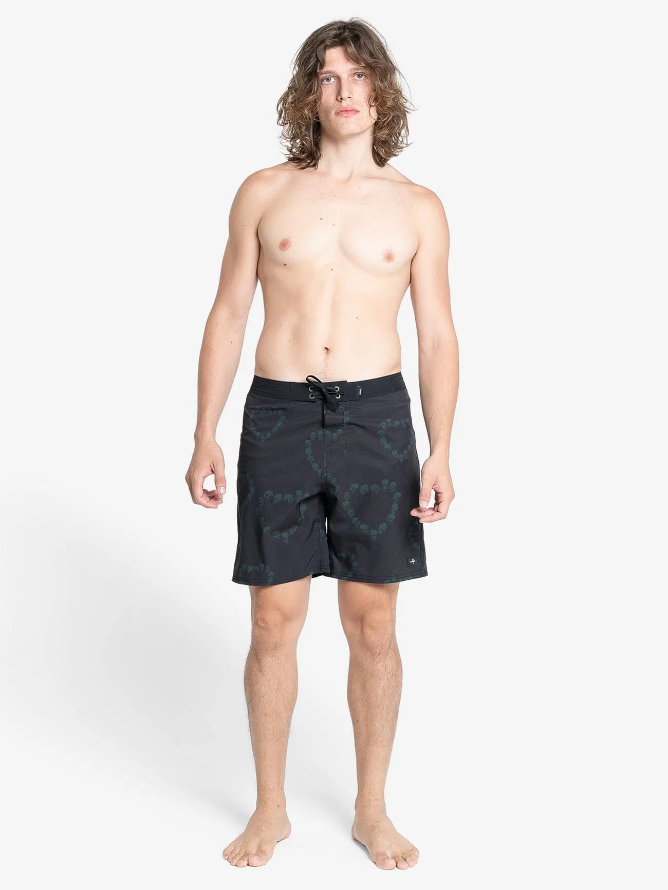 Controlled Damage Boardshort - Black