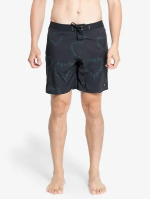 Controlled Damage Boardshort - Black