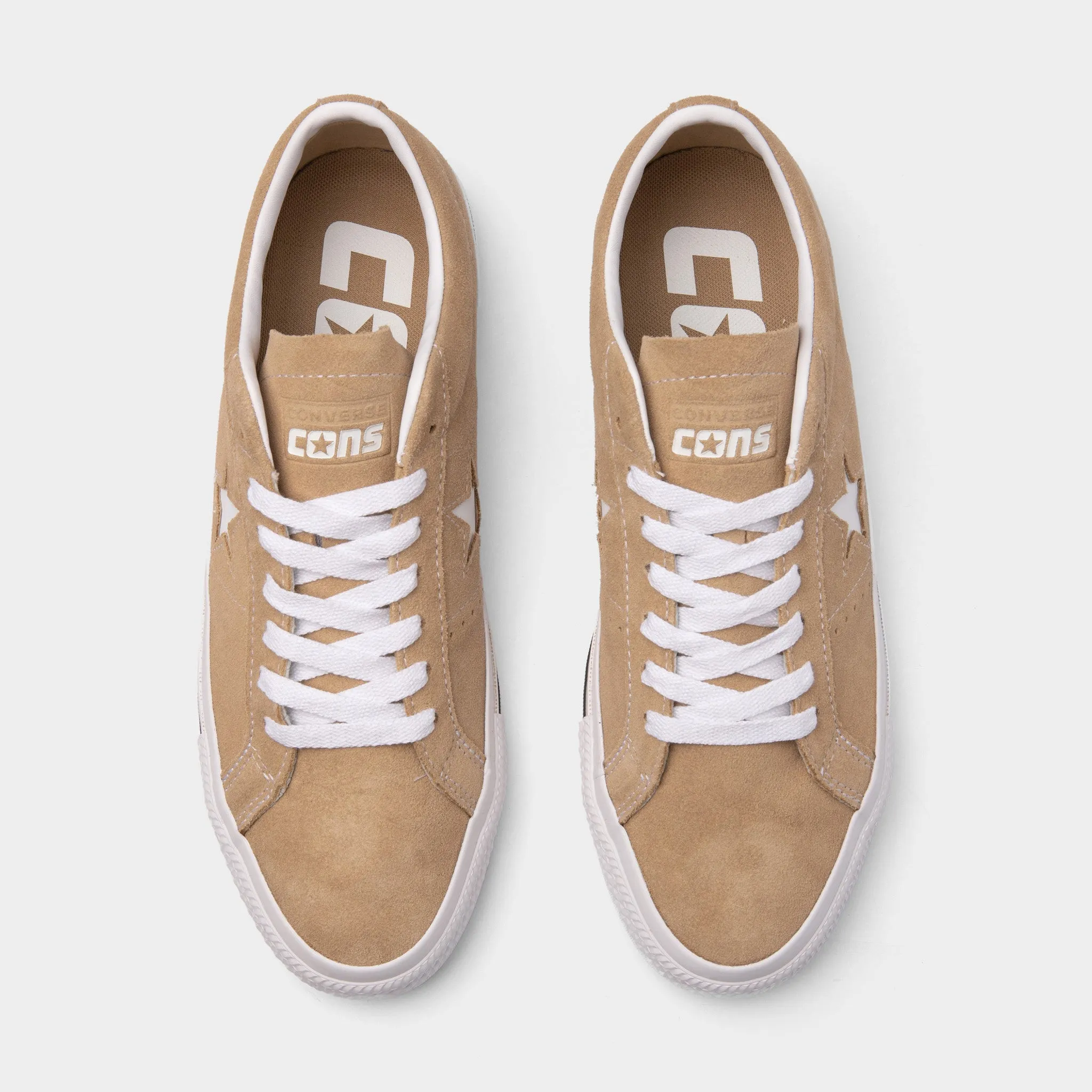 Converse One Star Pro Suede Low Nomad Khaki / Black - White