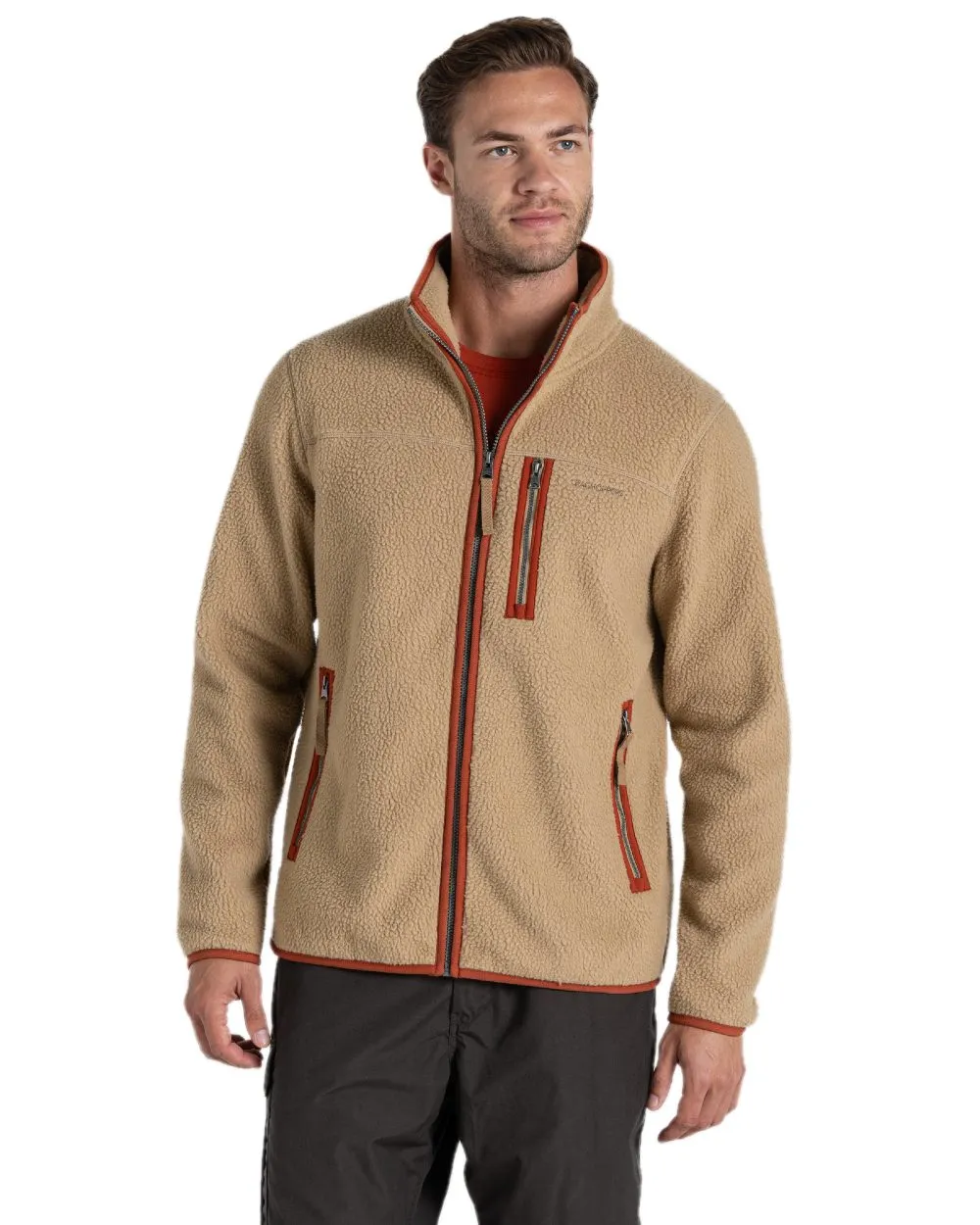Craghoppers Mens National Trust Whitendale Full Zip Fleece Jacket