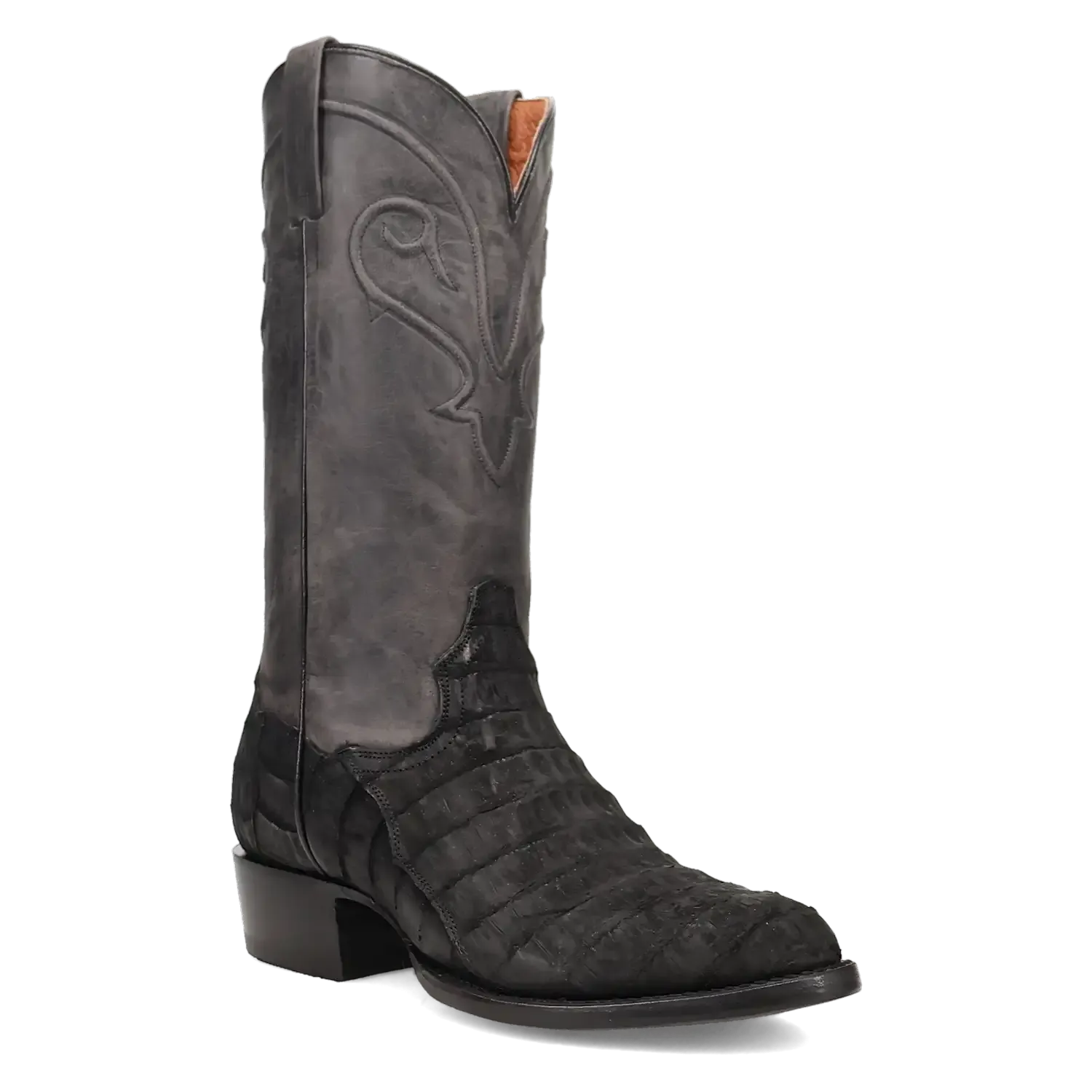 Dan Post Makara - Men's Caiman Skin Cowboy Boots
