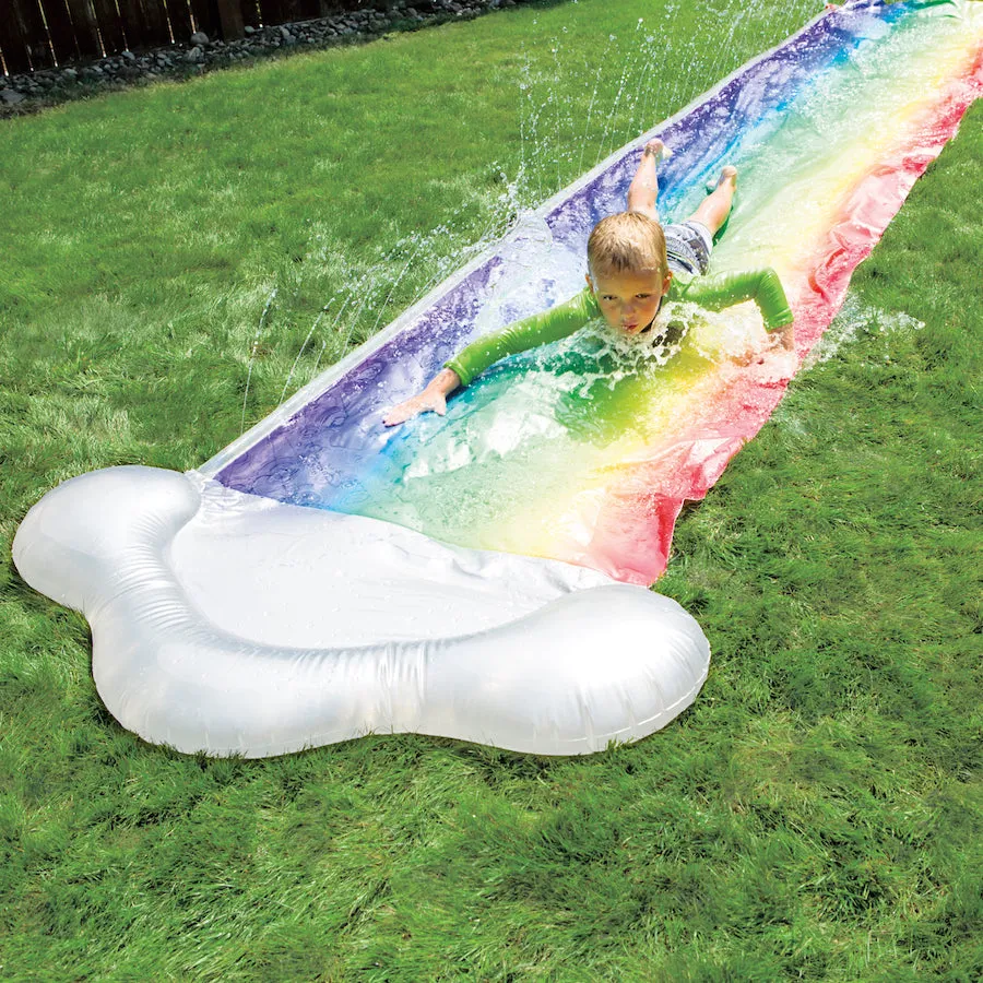 Dash n' Splash Rainbow Water Slide