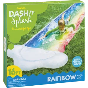 Dash n' Splash Rainbow Water Slide