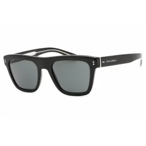 Dolce & Gabbana Men's Sunglasses - Black Plastic Square Shape Frame | 0DG4420 501/87