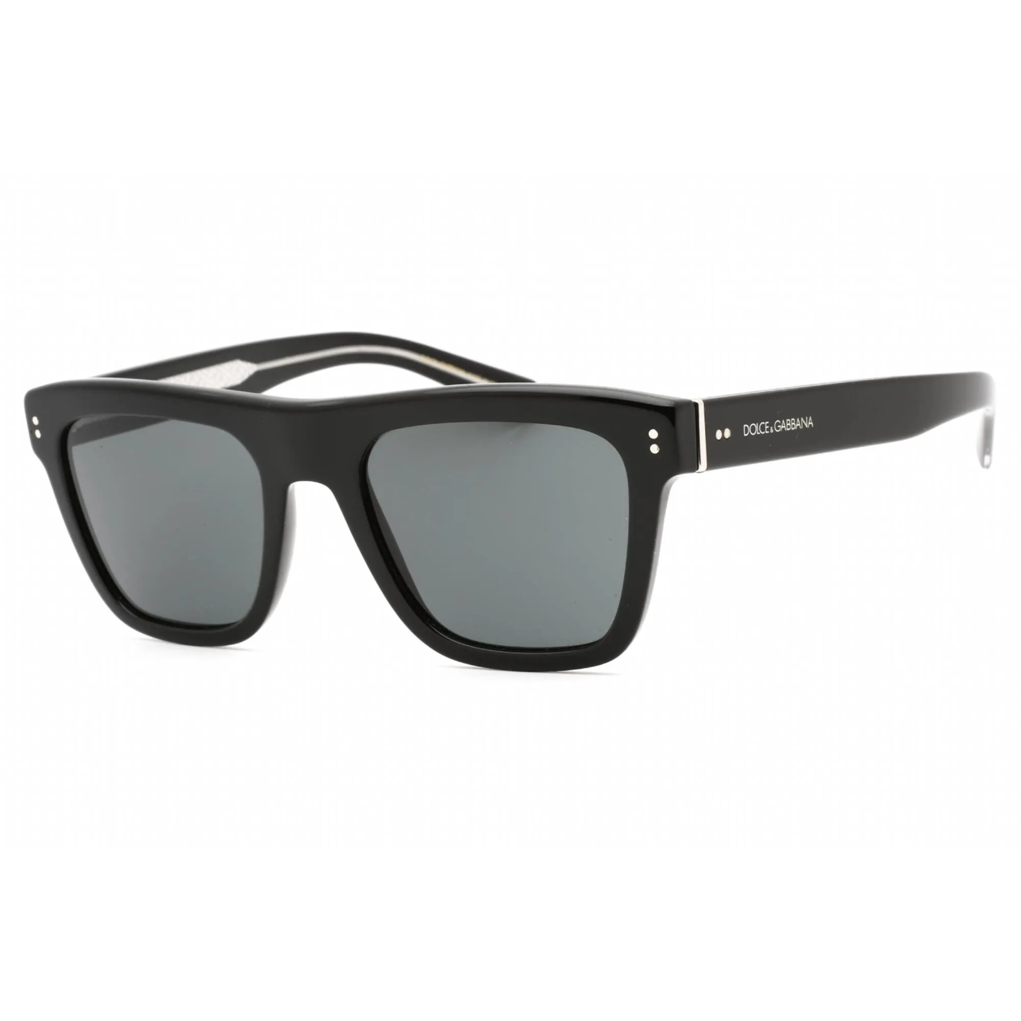 Dolce & Gabbana Men's Sunglasses - Black Plastic Square Shape Frame | 0DG4420 501/87