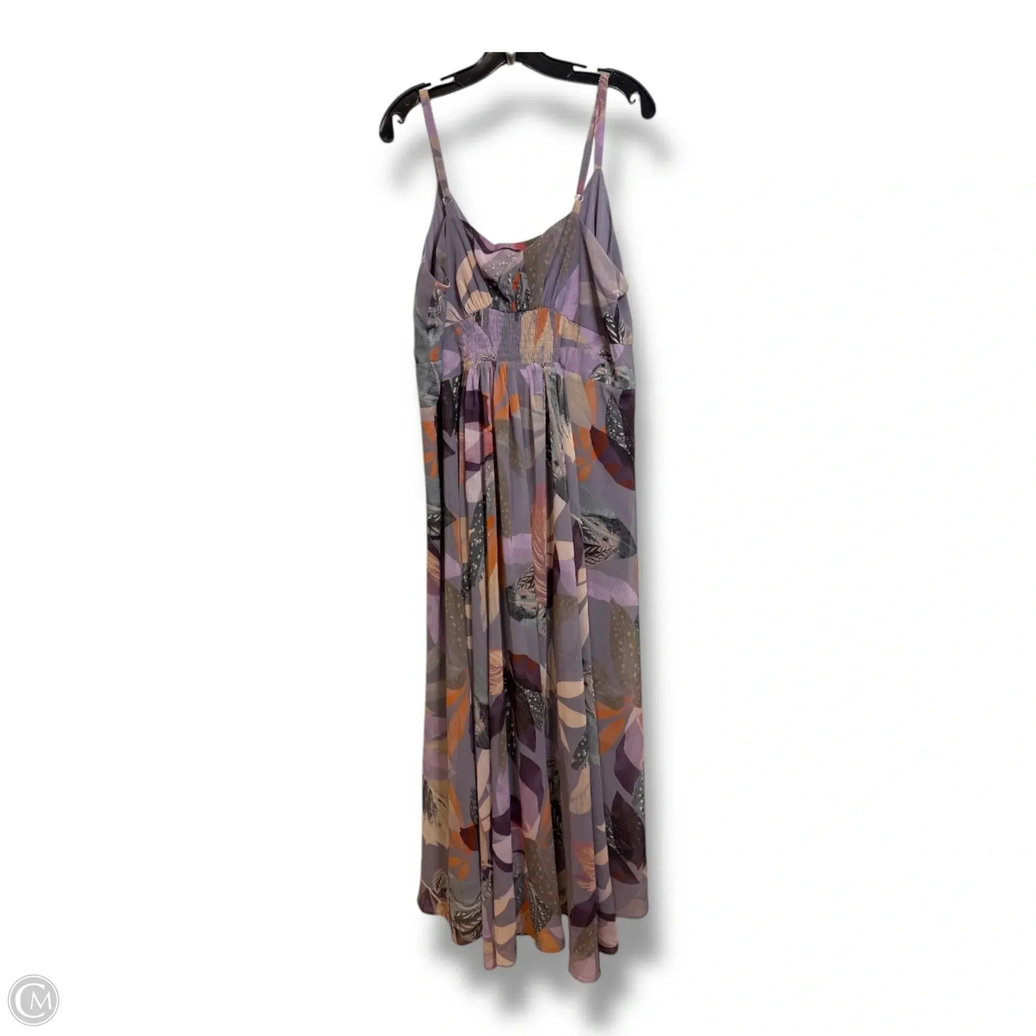 Dress Casual Maxi By City Chic In Purple, Size: L