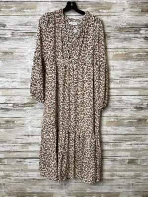 Dress Casual Maxi By Clothes Mentor In Floral Print, Size:L