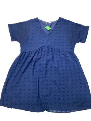 Dress Casual Short By Kyodan In Navy, Size:Xl