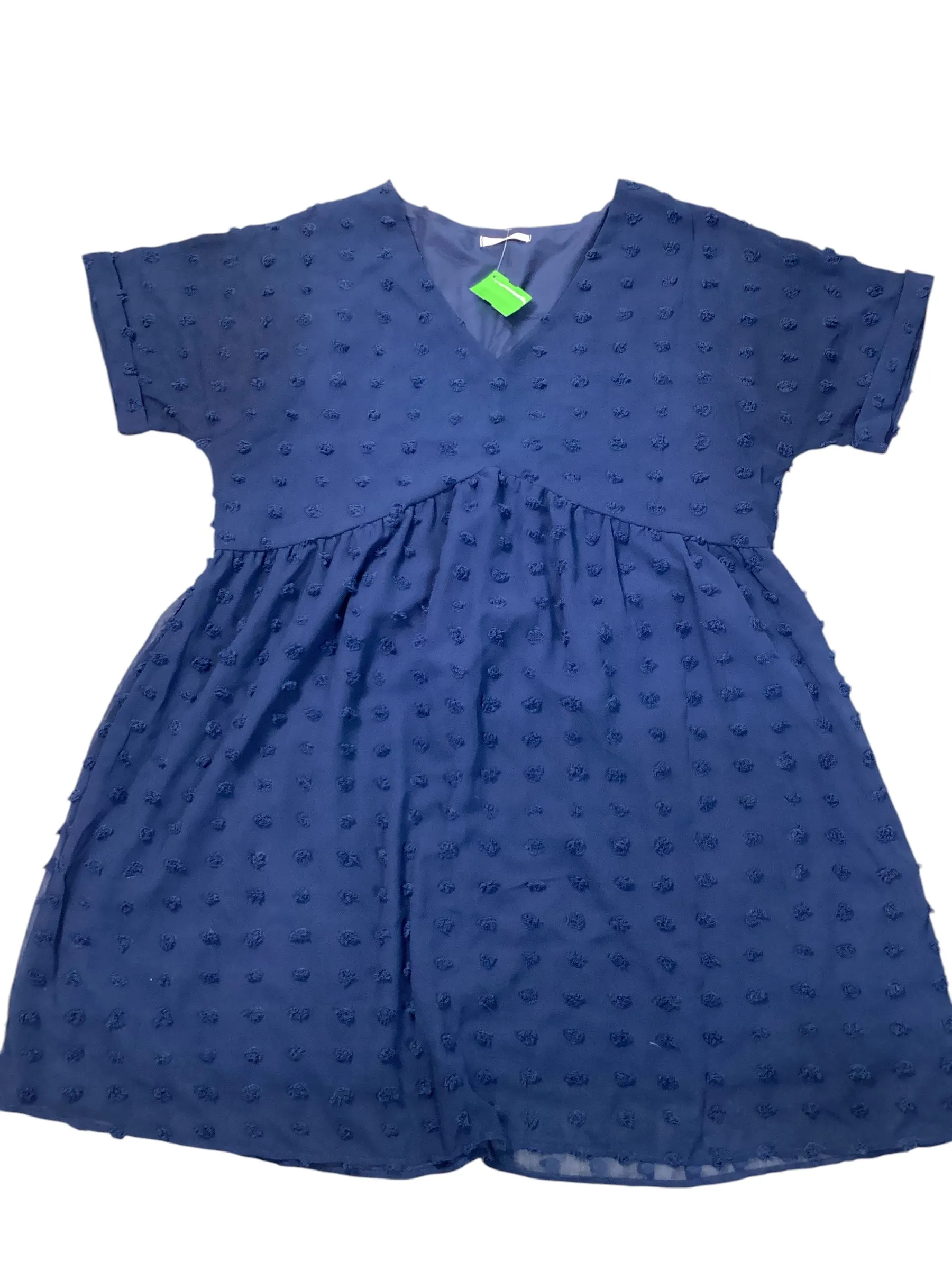 Dress Casual Short By Kyodan In Navy, Size:Xl