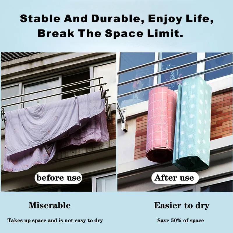 Drying quilt frame Drying Rack Save Space Blanket Hanger Home Balcony Hanger