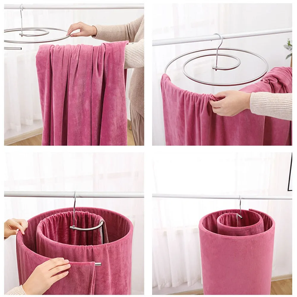 Drying quilt frame Drying Rack Save Space Blanket Hanger Home Balcony Hanger