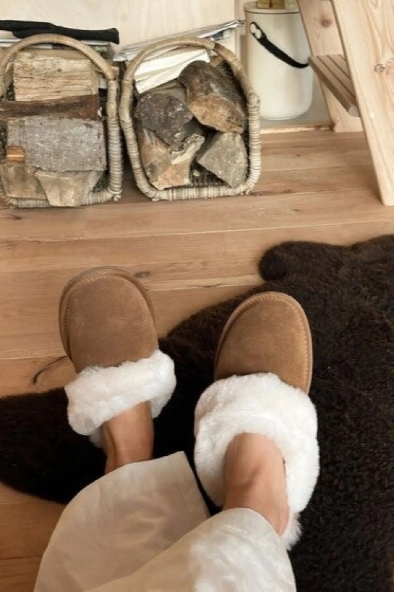 Emu Jolie Slipper Chestnut