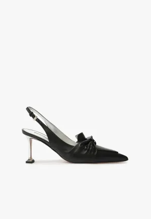 Fiorella Mid Leather Pump
