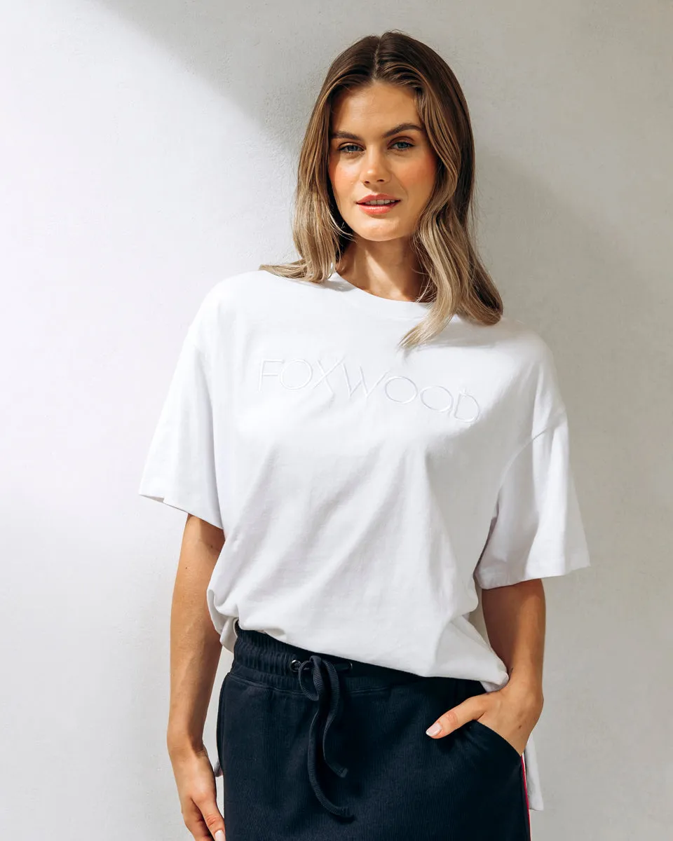 Foxwood Simplified Tee White
