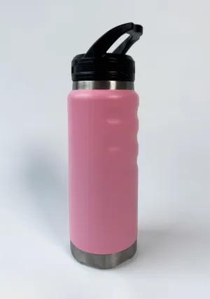 Fridgy 780ml Grip Range Sippy Lid Water Bottle Light Pink