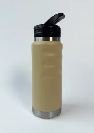 Fridgy 780ml Grip Range Sippy Lid Water Bottle Sandy Taupe