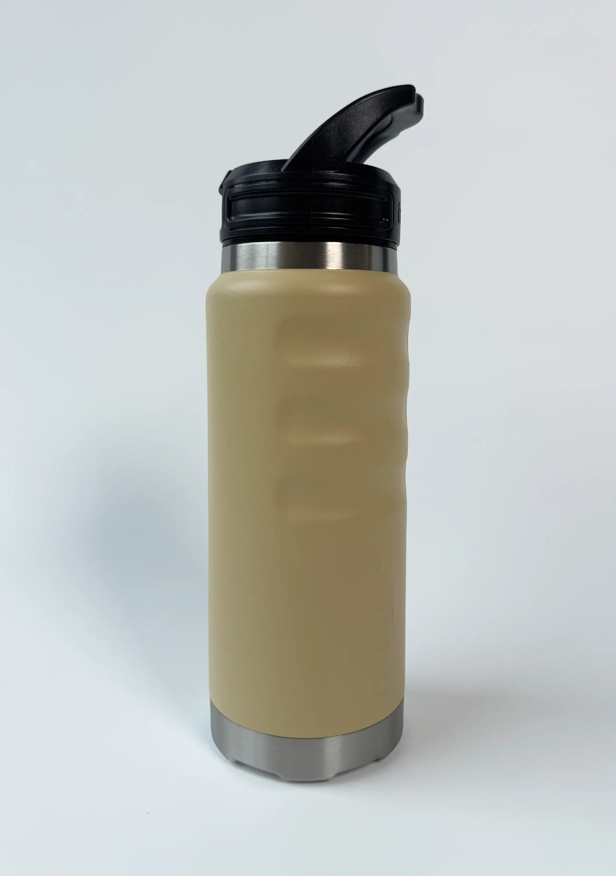 Fridgy 780ml Grip Range Sippy Lid Water Bottle Sandy Taupe