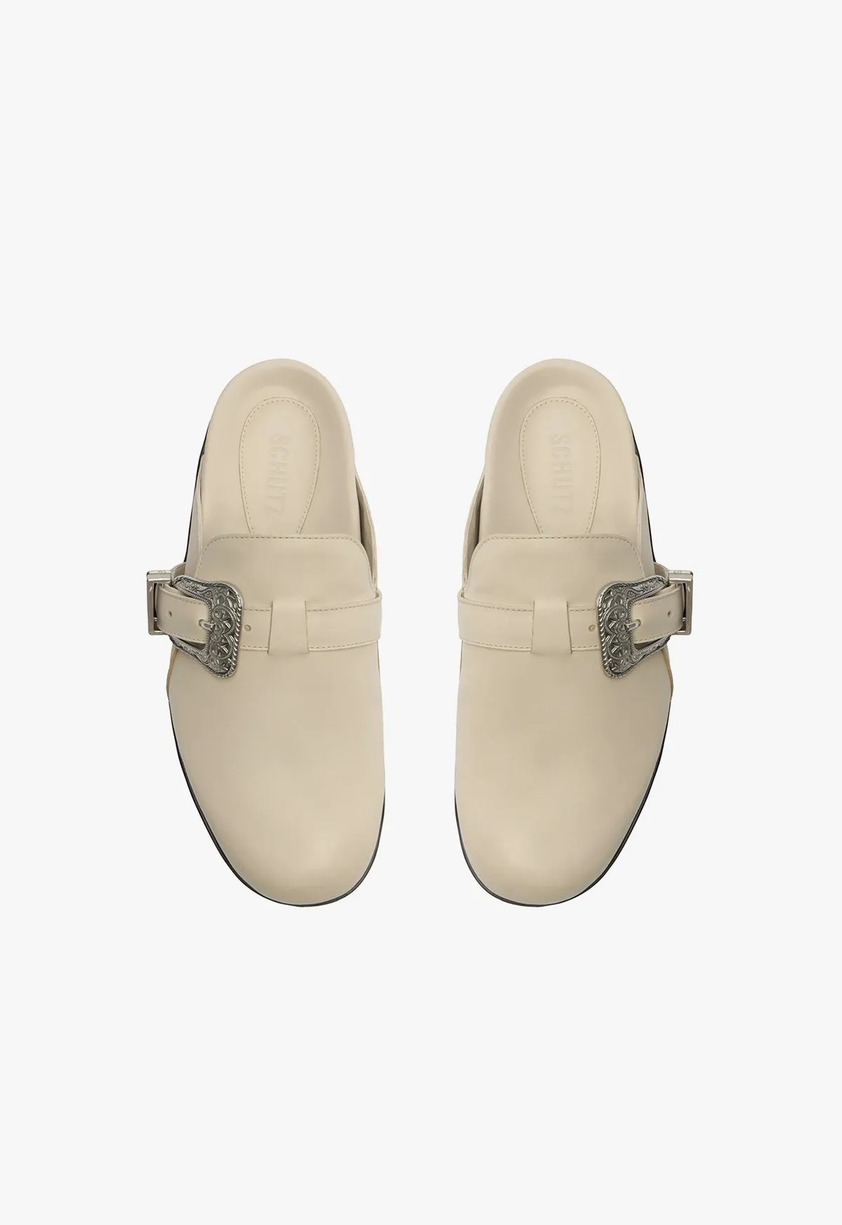 Grace Leather Flat