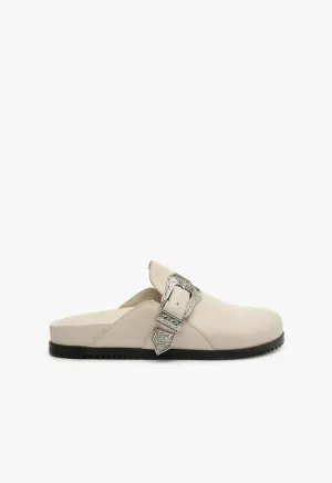 Grace Leather Flat