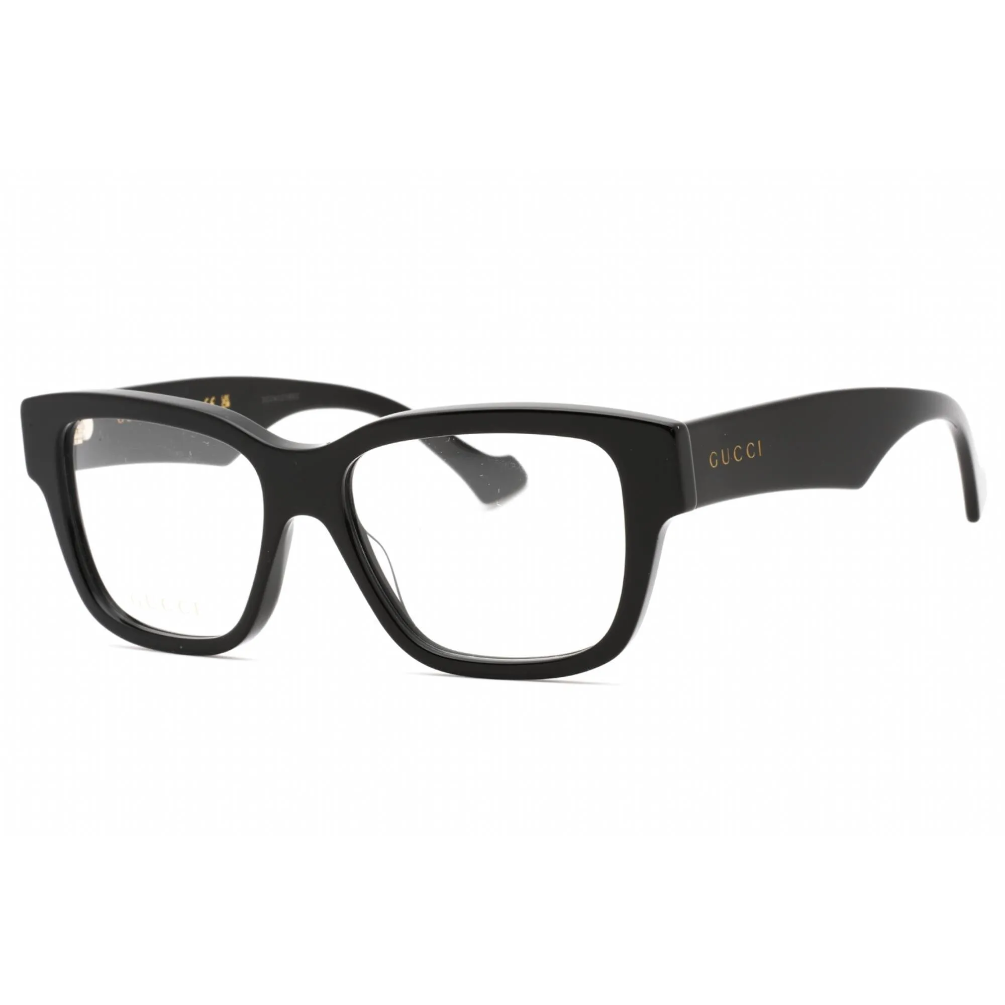 Gucci Men's Eyeglasses - Black Cat Eye Full Rim Plastic Frame | GG1428O 004