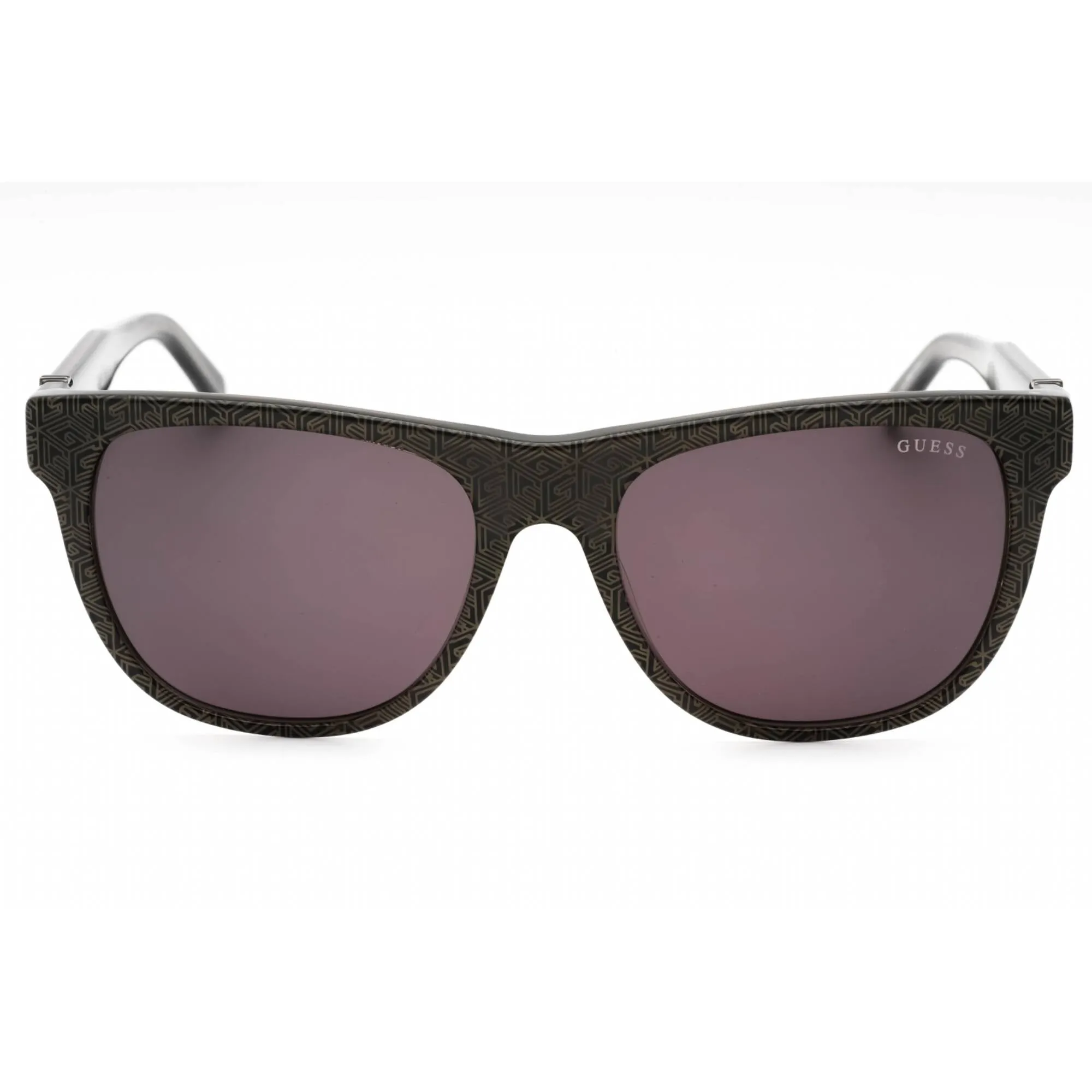 Guess Men's Sunglasses - Black/Other Acetate Square Frame Smoke Lens | GU00075 05A