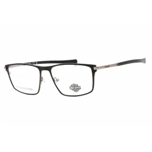 Harley Davidson Men's Eyeglasses - Black/Other Metal Rectangular Frame | HD0978 005