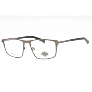 Harley Davidson Men's Eyeglasses - Matte Gunmetal Metal Full Rim Frame | HD0978 009