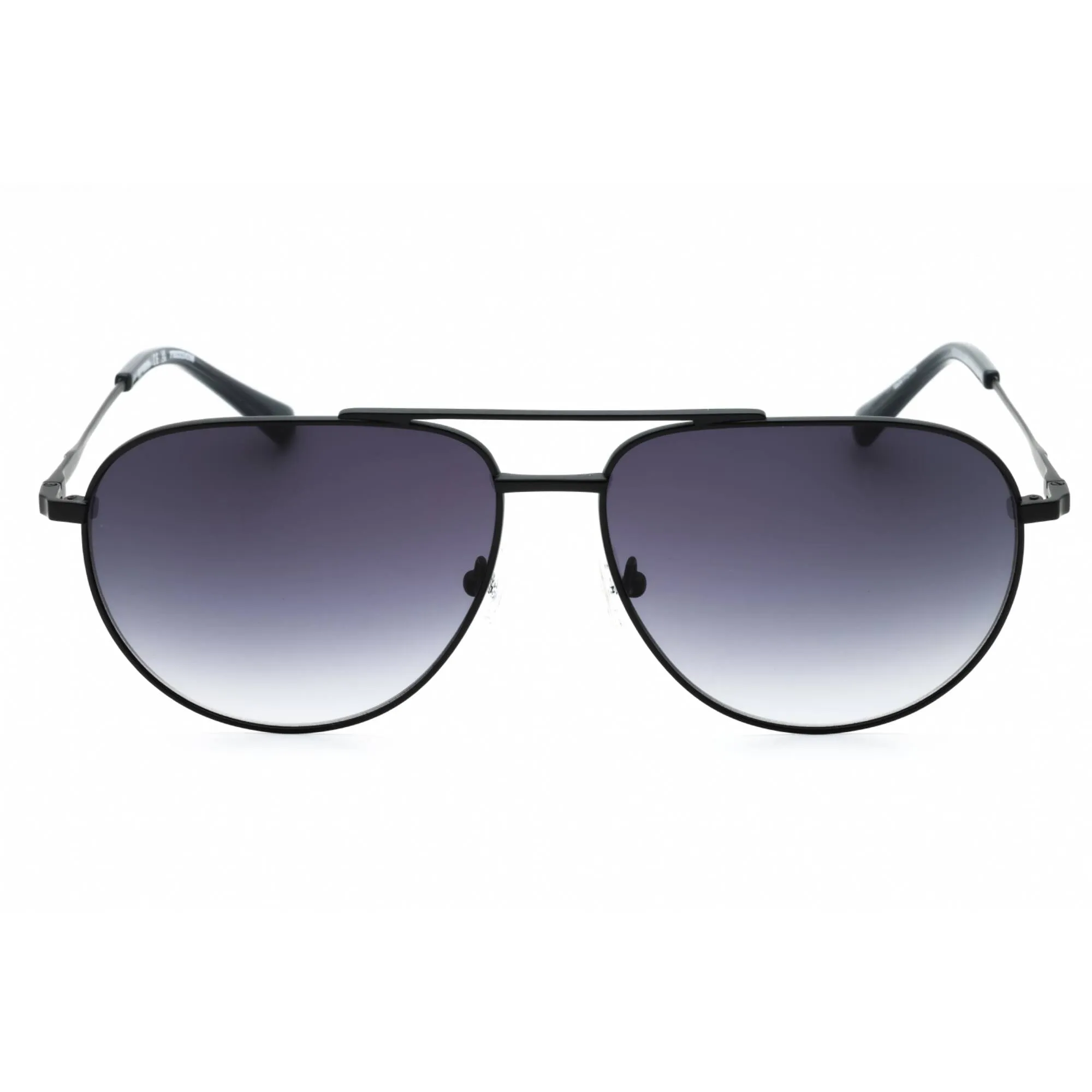 Harley Davidson Men's Sunglasses - Matte Black Aviator Frame Smoke Lens | HD1012X 02B