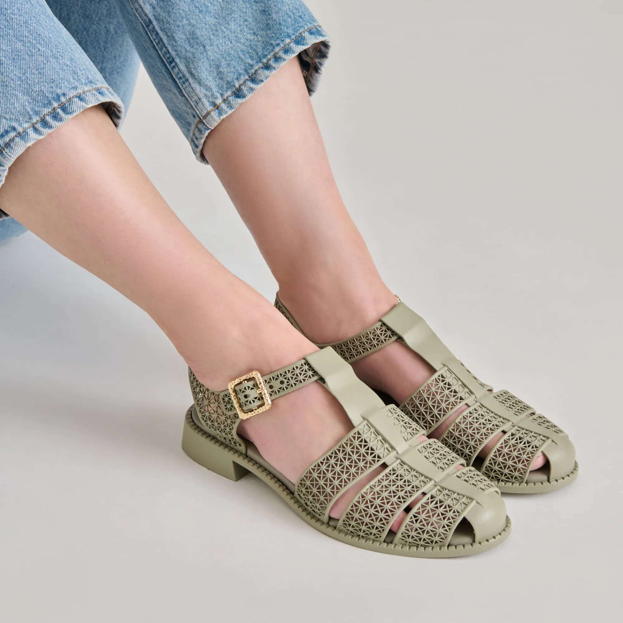 HOLIS 3D SANDALS LT SAGE