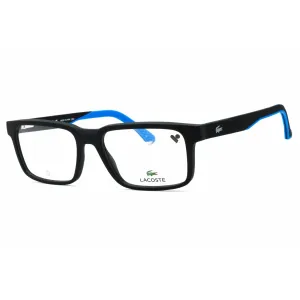 Lacoste Men's Eyeglasses - Black Injected Propionate Full Rim 55mm Frame | L2922 001